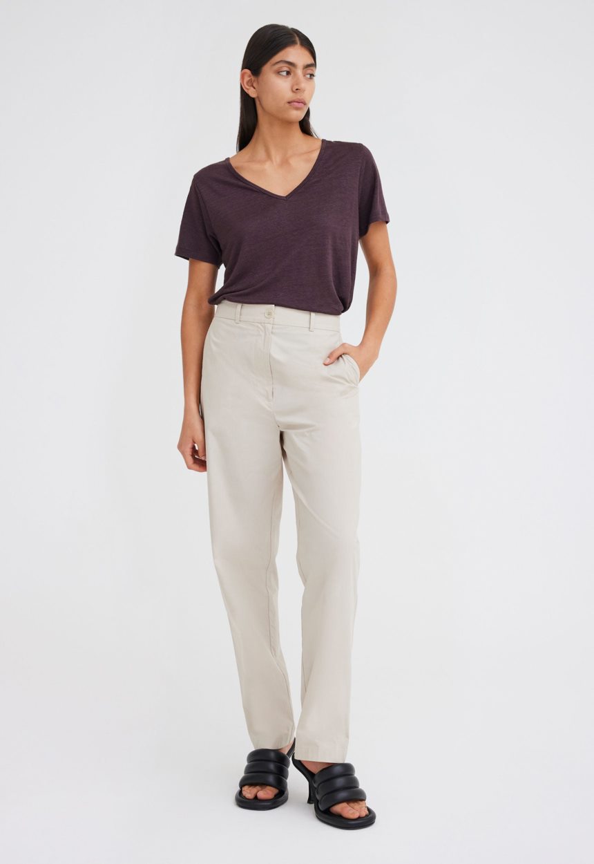 Jac + Jack Port Cotton Pant - Washi Neutral